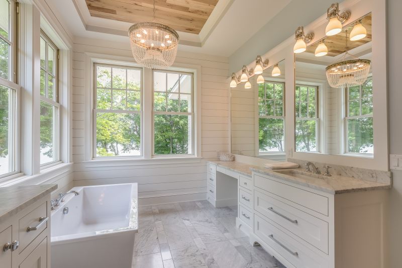 Bright, Airy Bathroom Space