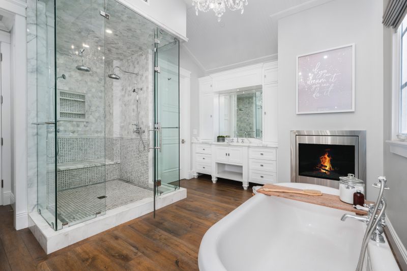 Elegant Shower Remodel